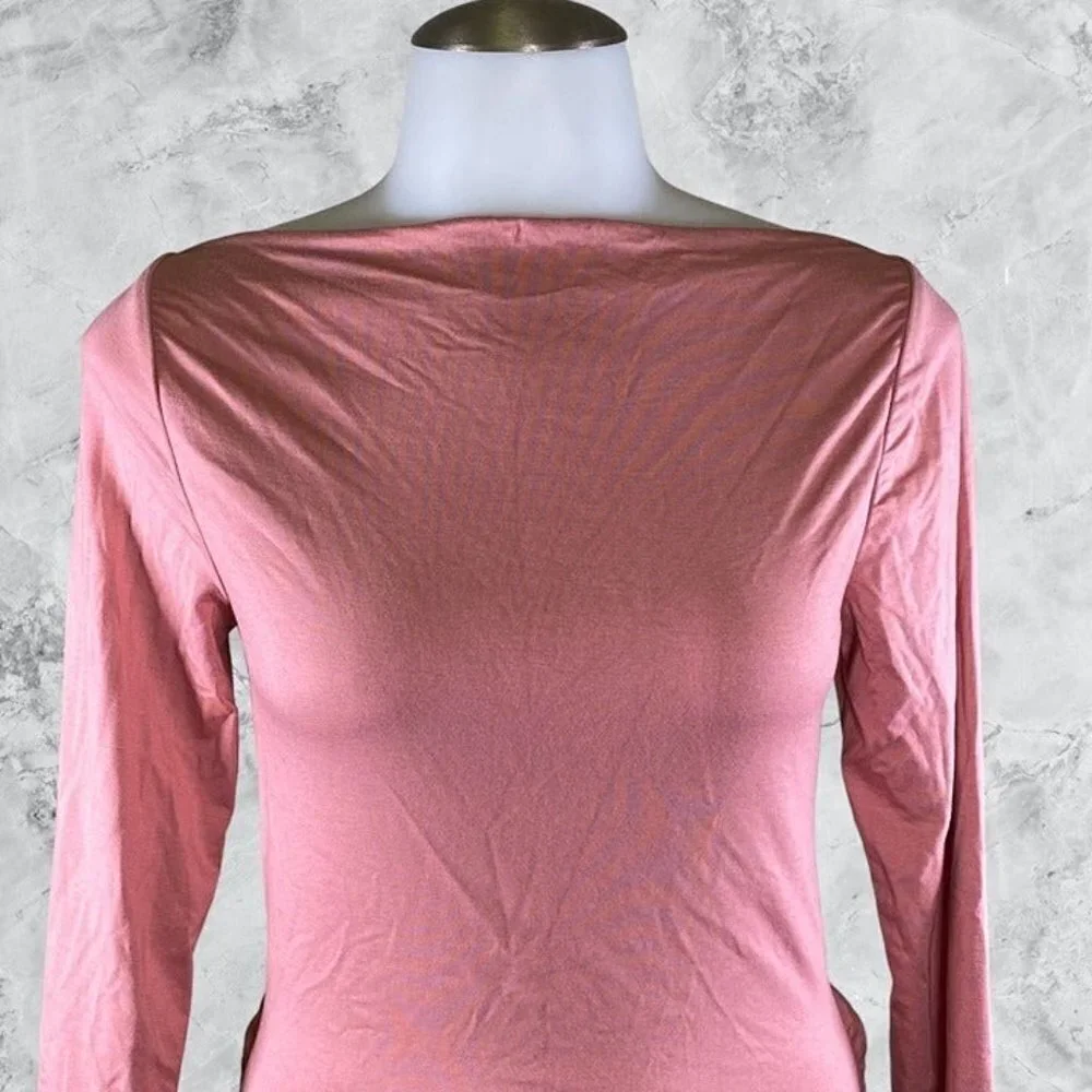Not Yours To Keep Taja Bodysuit - Rose